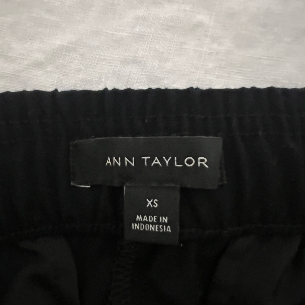 Ann Taylor Elegant Black Dress Trousers